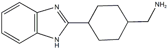 4-(1H-BENZIMIDAZOL-2-YL)CYCLOHEXYL]METHYLAMINE Struktur