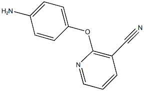 2-(4-AMINOPHENOXY)NICOTINONITRILE Struktur