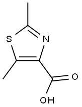 2,5-DIMETHYL-1,3-THIAZOLE-4-CARBOXYLIC ACID Struktur