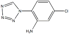 5-chloro-2-(1H-tetrazol-1-yl)aniline Struktur