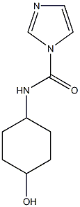 N-(4-hydroxycyclohexyl)-1H-imidazole-1-carboxamide Struktur