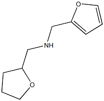 (furan-2-ylmethyl)(oxolan-2-ylmethyl)amine Struktur