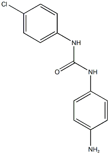 3-(4-aminophenyl)-1-(4-chlorophenyl)urea Struktur