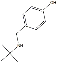 4-[(tert-butylamino)methyl]phenol Struktur