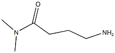 4-amino-N,N-dimethylbutanamide Struktur