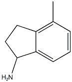 4-methyl-2,3-dihydro-1H-inden-1-amine Struktur