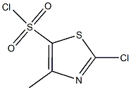 2-CHLORO-4-METHYL-1,3-THIAZOLE-5-SULFONYL CHLORIDE Struktur