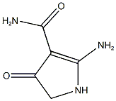 2-AMINO-4-OXO-4,5-DIHYDRO-1H-PYRROLE-3-CARBOXAMIDE Struktur