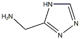 1-(4H-1,2,4-TRIAZOL-3-YL)METHANAMINE Struktur