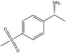 (1R)-1-[4-(METHYLSULFONYL)PHENYL]ETHANAMINE Struktur