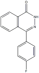 4-(4-fluorophenyl)-1,2-dihydrophthalazin-1-one Struktur