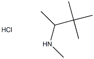 N,3,3-TRIMETHYLBUTAN-2-AMINE HYDROCHLORIDE, , 結構式