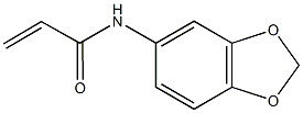 N-1,3-benzodioxol-5-ylacrylamide Struktur