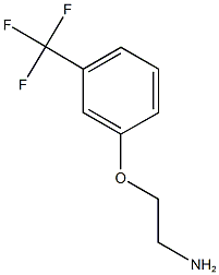 1-(2-aminoethoxy)-3-(trifluoromethyl)benzene Struktur