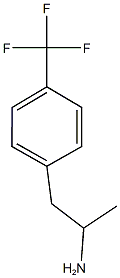 1-[4-(trifluoromethyl)phenyl]propan-2-amine Struktur