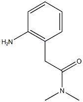 2-(2-aminophenyl)-N,N-dimethylacetamide Struktur