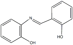 2-[N-(2-hydroxyphenyl)carboximidoyl]phenol Struktur