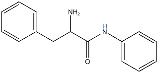 2-amino-N,3-diphenylpropanamide Struktur