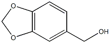 2H-1,3-benzodioxol-5-ylmethanol Struktur