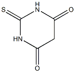 2-sulfanylidene-1,3-diazinane-4,6-dione Struktur