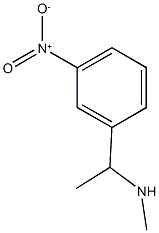 methyl[1-(3-nitrophenyl)ethyl]amine Struktur