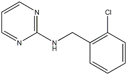 N-[(2-chlorophenyl)methyl]pyrimidin-2-amine Struktur