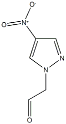 (4-nitro-1H-pyrazol-1-yl)acetaldehyde Struktur