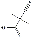 2-Cyano-2,2-diMethyl-acetaMide Struktur