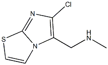 N-[(6-CHLOROIMIDAZO[2,1-B][1,3]THIAZOL-5-YL)METHYL]-N-METHYLAMINE Struktur