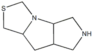 OCTAHYDROPYRROLO[3'',4'':4,5]PYRROLO[1,2-C][1,3]THIAZOLE Struktur