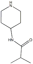 2-METHYL-N-PIPERIDIN-4-YLPROPANAMIDE Struktur