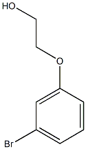 2-(3-bromophenoxy)ethan-1-ol Struktur