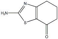 2-amino-4,5,6,7-tetrahydro-1,3-benzothiazol-7-one Struktur