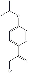 2-bromo-1-[4-(propan-2-yloxy)phenyl]ethan-1-one Struktur