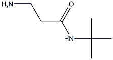 3-amino-N-(tert-butyl)propanamide Struktur