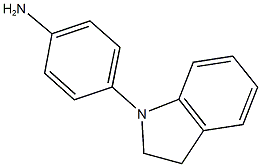 4-(2,3-dihydro-1H-indol-1-yl)aniline Struktur