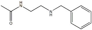 N-[2-(benzylamino)ethyl]acetamide Struktur