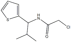 2-CHLORO-N-(2-METHYL-1-THIEN-2-YLPROPYL)ACETAMIDE Struktur