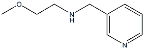 (2-methoxyethyl)(pyridin-3-ylmethyl)amine Struktur