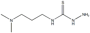 1-amino-3-[3-(dimethylamino)propyl]thiourea Struktur