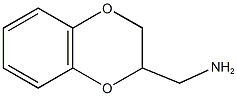 2,3-dihydro-1,4-benzodioxin-2-ylmethanamine Struktur