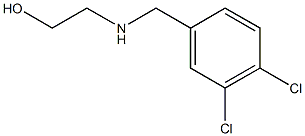 2-{[(3,4-dichlorophenyl)methyl]amino}ethan-1-ol Struktur