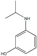 3-(propan-2-ylamino)phenol Struktur