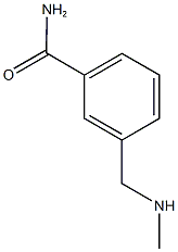 3-[(methylamino)methyl]benzamide Struktur