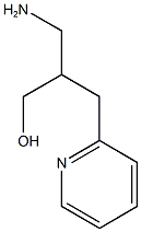 3-amino-2-(pyridin-2-ylmethyl)propan-1-ol Struktur