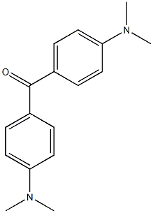 4-{[4-(dimethylamino)phenyl]carbonyl}-N,N-dimethylaniline Struktur