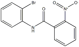 N-(2-bromophenyl)-2-nitrobenzamide Struktur