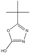 5-tert-Butyl-1,3,4-oxadiazol-2-ol Struktur