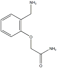 2-[2-(AMINOMETHYL)PHENOXY]ACETAMIDE Struktur