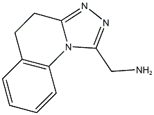 1-(4,5-DIHYDRO[1,2,4]TRIAZOLO[4,3-A]QUINOLIN-1-YL)METHANAMINE Struktur